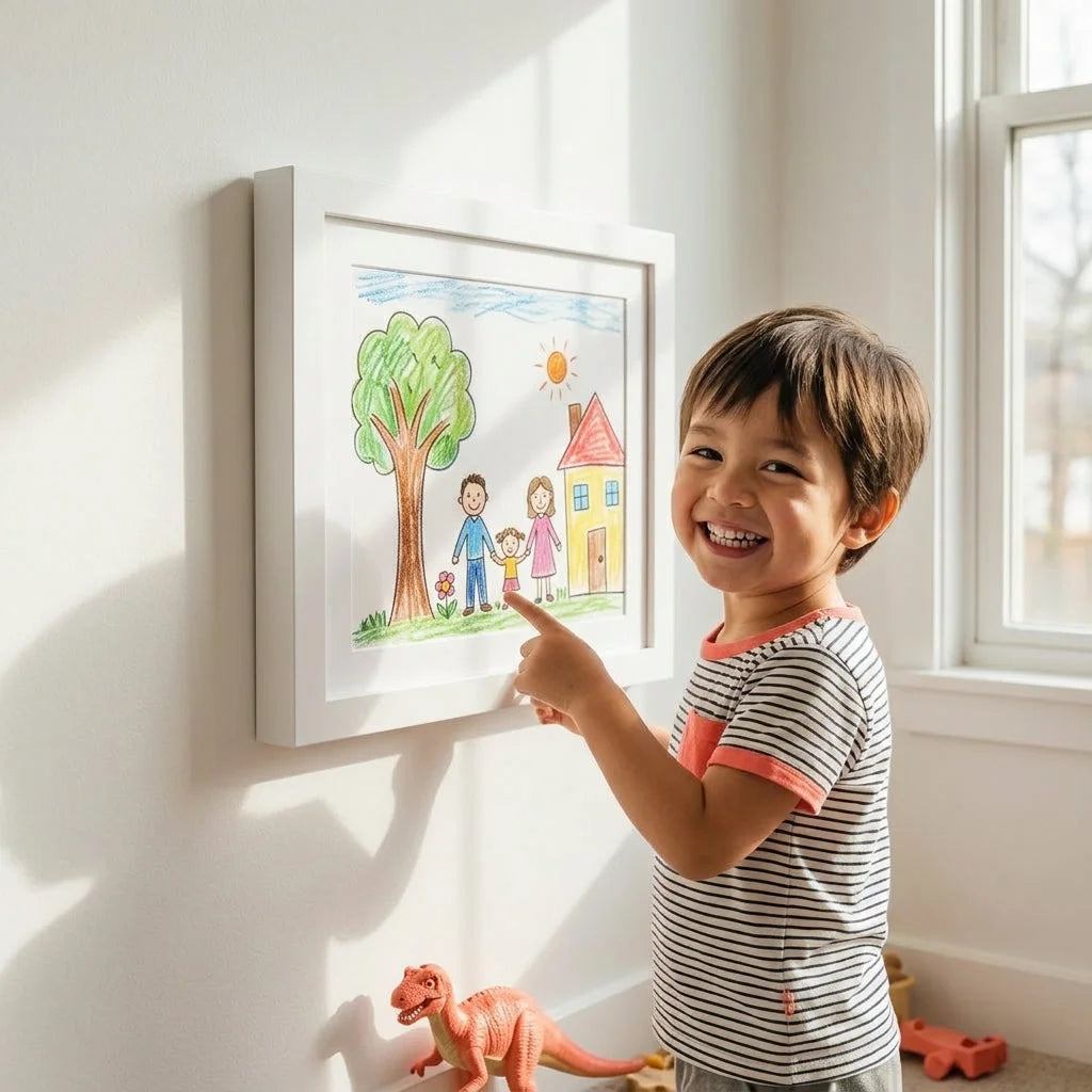 Cadre Mémoire - Cadre Pour Dessins d'Enfants — photo 5