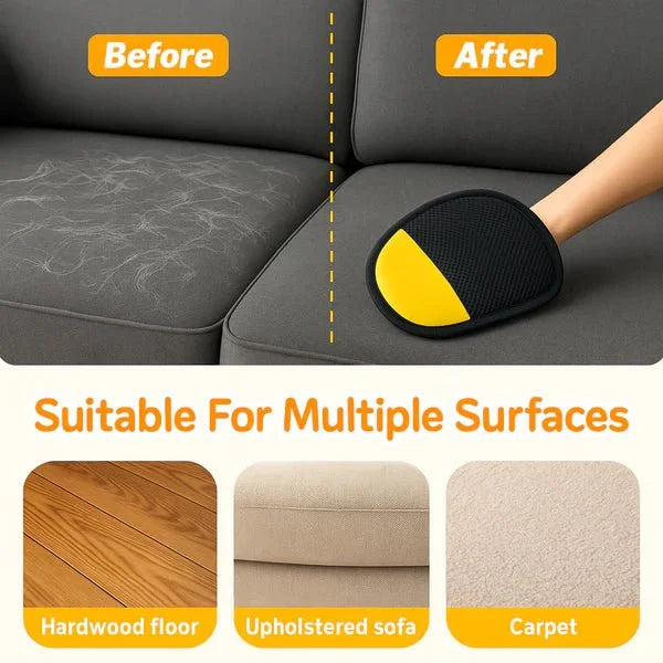 Gants pour Enlever les Poils d'Animaux — photo 2