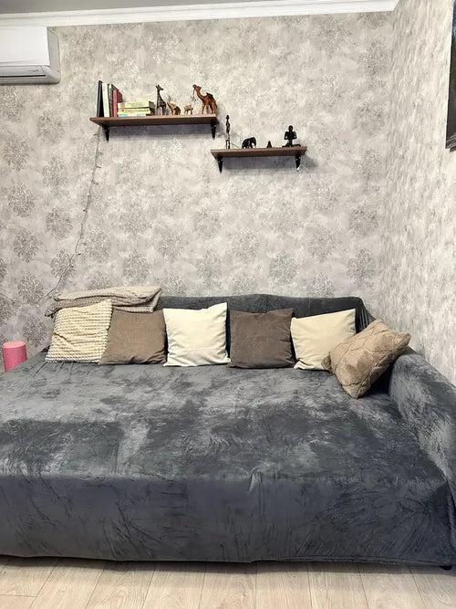 Housse Universelle Premium Pour Canapé - Protection Complète Contre Les Taches — photo d'un client 4