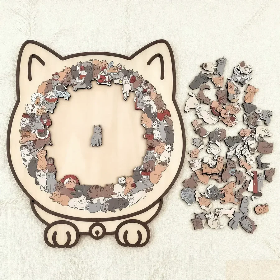 Puzzle en Bois Premium pour Chat de 135 Pièces — photo 6