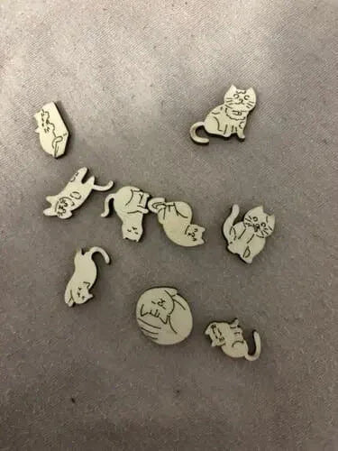 Puzzle en Bois Premium pour Chat de 135 Pièces — photo d'un client 1