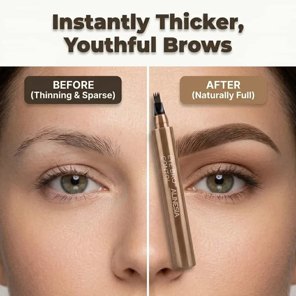 Caneta de Sobrancelhas Microblading Resistente à Água - Tons Naturais — foto 3
