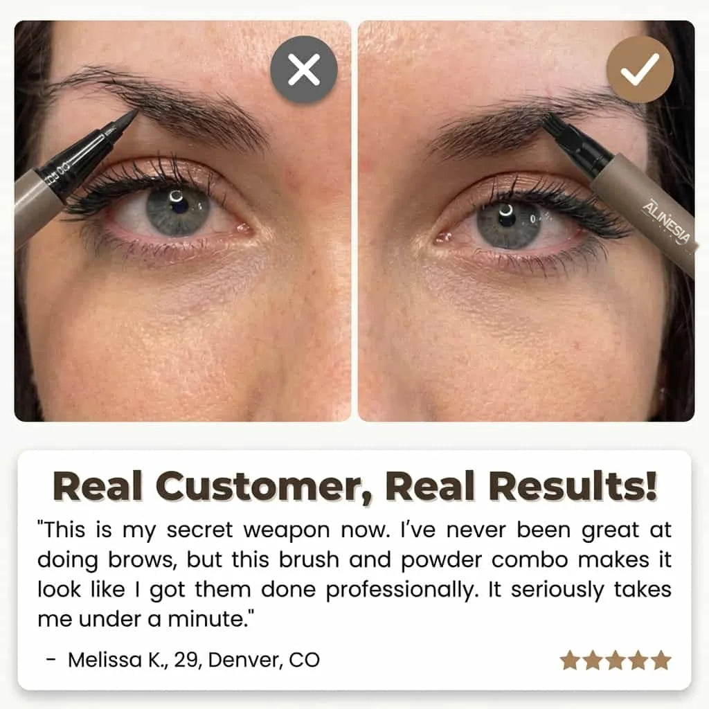 Caneta de Sobrancelhas Microblading Resistente à Água - Tons Naturais — foto 6