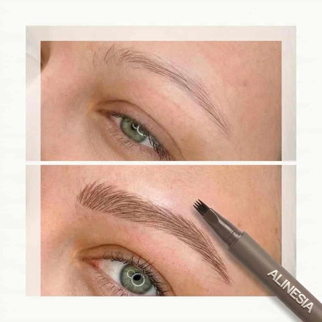 Caneta de Sobrancelhas Microblading Resistente à Água - Tons Naturais — foto 7